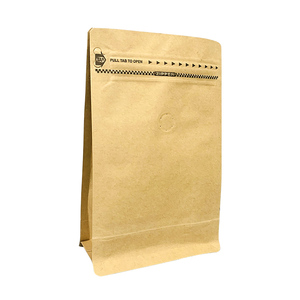 Papel de aluminio con acabado mate de primera calidad, 8 sellos laterales, fondo plano impreso personalizado, bolsa de café de 4 oz con válvula y cremallera - Product Image 5