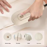 Fer à vapeur portable pour vêtements, utilisation domestique et en voyage, double usage plat et suspendu, 1000W, réservoir d'eau de 70 ml