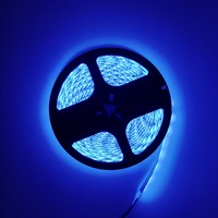 Bande LED 5050 découpable, kit d'éclairage LED 5050RGB, alimentation USB, étanche IP65, lumière douce, 7 couleurs, flexible, bande découpable 3LED