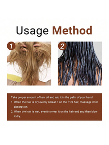 Olio per <span class=keywords><strong>Capelli</strong></span> Biologico allo Zenzero e Argan Marocchino Mestin - Qualità Professionale Anti-Crespo 2-in-1 Rinfrescante Nutriente Riparatore per <span class=keywords><strong>Capelli</strong></span> Secchi e Danneggiati - Product Image 4