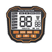 Détecteur de métaux étanche IP68 GT932 avec bobine de recherche étanche de 10 pouces pour la recherche d'or, d'argent et de reliques dans les ruisseaux, les riviers et le gravier