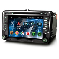 Erisin 4G LTE Sans Fil CarPlay Android 16 GPS Intégré 2DIN Écran Tactile Autoradio DSP RGB Aide à la Marche Arrière VW Amarok Beetle Bora