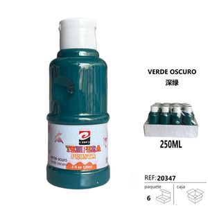 Tempera Verde Scuro Moderna per Acquerello, Fornitura per Artigianato Plastico - Product Image 1