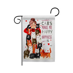 <span class=keywords><strong>ชีวิต</strong></span>จะดีขึ้นด้วยสุนัขสไตล์ใหม่<span class=keywords><strong>รัก</strong></span>สัตว์เลี้ยงผ้าลินินสัตว์เลี้ยงธงในสวน30*45ซม. - Product Image 2