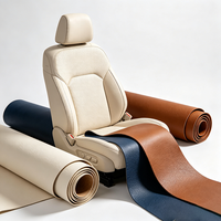 Cuero curtido vegetalmente, material real 100% natural, cuero genuino de vaca para decoración interior de automóviles