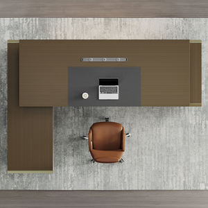 Mesa De Trabajo Modular De Lujo Escritorio De Oficina <span class=keywords><strong>Muebles</strong></span> En Forma De L Fuerte Mobiliario Oficina Hogar Ejecutivo Jefe Escritorio De Oficina - Product Image 4
