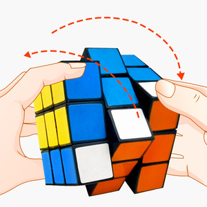 Cubo de Rubik 3x3 de 5,3 cm, juguete educativo para estimular el cerebro, para niños de 5 a 7 años, cubo mágico unisex - Product Image 2