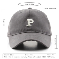 Casquette de baseball unisexe à 6 panneaux en coton avec logo brodé pour le sport d'équipe, style américain avec bord incurvé, design OEM