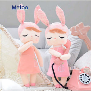 Metoo Kawaii Plüsch-Häschen-Babypuppe mit Angela-Verkleidung, PP-Baumwollfüllung, Unisex, 31-50 cm, für Kinder von 0-13 Jahren - Product Image 1