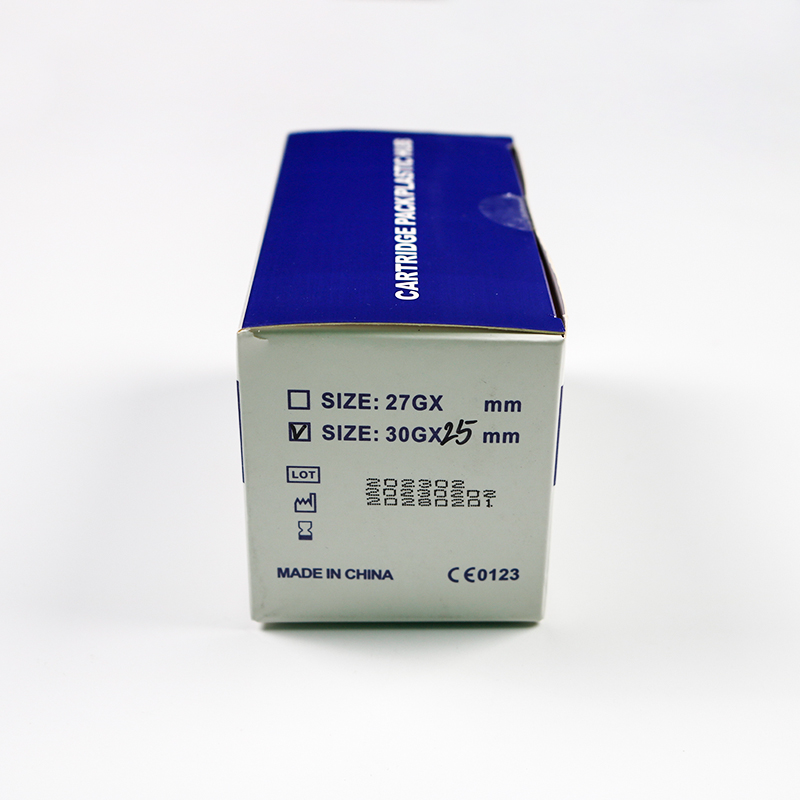 Cartridge Pack Plastic Hub Disposable Dental Needles 27GA
