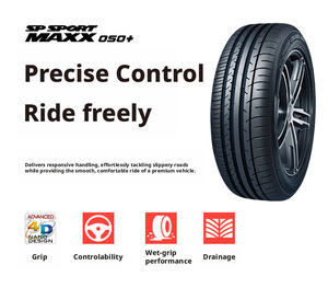 Neumático Radial Dunlop SP Sport MAXX050+ de 18 Pulgadas, 245/40R18 245/45R18 245/50R18, Símbolo de Velocidad W, Ancho de 235-255 mm, para Reemplazo/Reparación - Product Image 3
