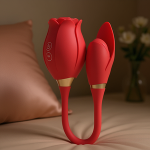 Vibrador de Doble Cabeza Manxi, ABS y Silicona, Control Manual, Estimulador de Punto G, Juguete de Bienestar Sexual W 555 - Product Image 2