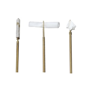 Parches de limpieza de pistola Tela no tejida de alta densidad forma cuadrada/redonda 3/4 "1" 2 "3" - Product Image 5