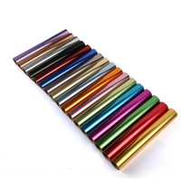 Vinyle thermocollant métallisé souple, film PU extensible pour vêtements et textiles