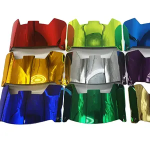 หมวกฟุตบอลสีเขียวเหลืองอ่อนแว่นตานิรภัย CE EN166 ANSI Z87การรับรองผลิตจากโพลีคาร์บอเนตที่ทนทาน - Product Image 1