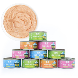 Thức ăn ướt cho mèo chất lượng cao OEM/ODM, hỗn hợp gà và cá ngừ đóng hộp, giàu protein, dễ tiêu hóa, tự nhiên - Product Image 1