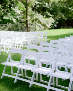 Silla Plegable de Plástico Blanca Elegante <span class=keywords><strong>Simpson</strong></span> de Alta Calidad para Eventos al Aire Libre e Interiores, Banquetes, Comedores, Decoraciones para Bodas - Product Image 5