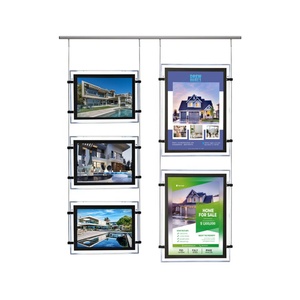 Portable Ultra Thin Crystal Led <b>Light</b> <b>Box</b>-Waterproof & Eco-Friendly 3-Year Warranty Customizable Colors for <b>Advertising</b> Displays - Product Image 2