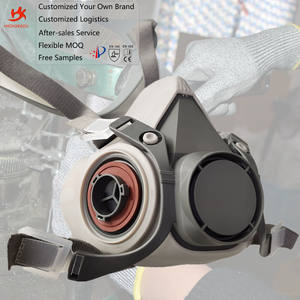 व्यक्तिगत कस्टम 6200 पुनः प्रयोज्य टैप पेंट p100 आधा फेसपीस मास्क फिल्टर धूल के लिए - Product Image 1