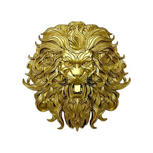 Personalizzato di lusso in metallo Brandy bottiglia di Whisky emblema etichetta leone <span class=keywords><strong>3d</strong></span> targa decorazione sport metallo moneta regalo in metallo artigianato - Product Image 4