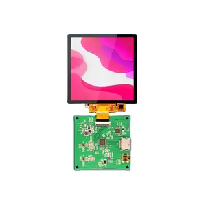 HDMI to MIPI 4.0 inch 480 x 480 square lcd display with touch panel Compatible with Raspberry Pi and Windows