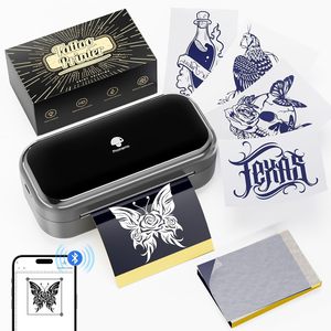 Phomemo TP31 Kabelloser Tattoo-Schablonendrucker, Tragbare Taschen-Thermotransfermaschine für Künstler, Bluetooth-Schablonenhersteller - Product Image 1