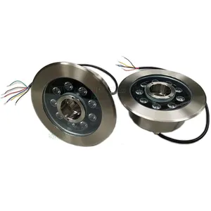 15w RGBCCT ip68 basse tension ac dc 12 24 v étanche led éclairage de fontaine sous-marine rvb a mené l'éclairage - Product Image 1