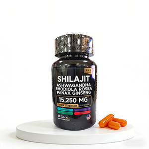 Capsule di <span class=keywords><strong>Shilajit</strong></span> Naturale e Ashwagandha, Produzione OEM/ODM - Product Image 1