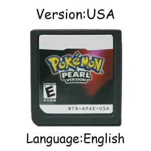 Cartouche de jeu vidéo pour console DS de la série Pokémon, pour NDS 3DS Platinum Pearl Diamond HeartGold SoulSilver, en plastique - Product Image 3