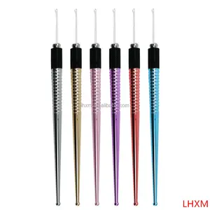 Rainbow Dread Lock Tools Hair Crochet Hook Wholesale Hair Extension Hook For Hair Set Knitting Needles