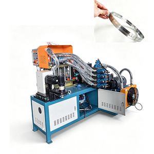 CNC Pipe <b>Clamp</b> Forming Machine Automatic Flat Iron Hoop Bending for <b>Hose</b> <b>Clamp</b> Making - Product Image 1