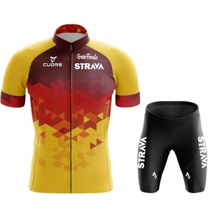 Conjuntos de Ropa de <span class=keywords><strong>Ciclismo</strong></span> Transpirable para <span class=keywords><strong>Hombre</strong></span>, Jersey con Estampado Personalizado, Pantalones Cortos Deportivos para Bicicleta de Montaña - Product Image 5