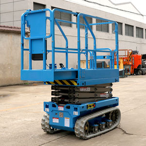 Fábrica al por mayor 6m 8M terreno áspero de mediana altura móvil portátil mesa eléctrica coche elevador de tijera hidráulica para la venta - Product Image 6