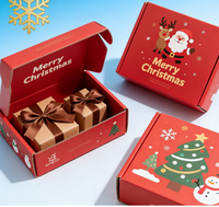 Boîtes en carton ondulé blanc pour avions, lot de 25, pour emballages cadeaux de Noël et cartons d'expédition pour petites entreprises avec feuille métallique