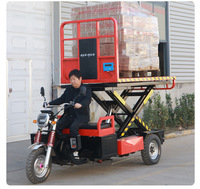 Nouveau chariot élévateur électrique à trois roues avec carrosserie fermée, capacité de charge de 2000 kg, pneus pleins pour le transport agricole et de marchandises
