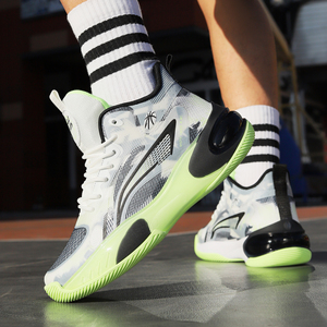 Nouvelle plate-forme d'absorption des chocs antidérapante Chaussures de <span class=keywords><strong>basket</strong></span>-ball accrues Sneaker - Product Image 4