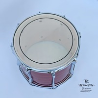 Hot Selling Poplar Wood Red 14-inch Alto Snare Drum Percussion Instrument