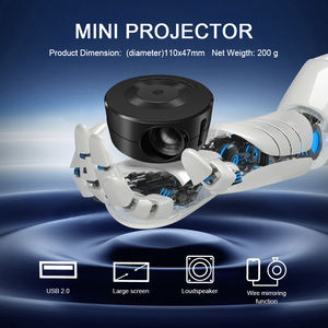 2024 Bi LED láser 1080p Video portátil 4K Android TV Box <span class=keywords><strong>proyector</strong></span> Smart BT Wi-Fi holograma astronauta Galaxy 4K <span class=keywords><strong>Mini</strong></span> 3D batería - Product Image 2