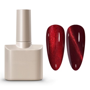Stylos de vernis gel magnétique OEM 7-en-1 effet œil de chat avec paillettes scintillantes, longue tenue, pelable, non toxique, base et couleurs incluses - Product Image 1