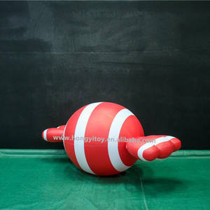 Dekorasi Natal gula tiup kustom balon permen tiup iklan manis tiup - Product Image 6