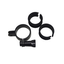 Kit <span class=keywords><strong>de</strong></span> fixation pour <span class=keywords><strong>casque</strong></span> avec anneau <span class=keywords><strong>de</strong></span> dégagement rapide en plastique et base incurvée, <span class=keywords><strong>support</strong></span> <span class=keywords><strong>de</strong></span> lampe torche pour <span class=keywords><strong>GoPro</strong></span> Hero 13 12 11 10 9 - Product Image 2