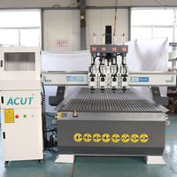 Routeur CNC 5 axes 1325, machine de sculpture sur bois CNC 3D, machines de découpe/gravure sur bois CNC