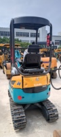 Miniexcavadora Kubota U17 Usada de 1.7 Toneladas, Excavadora Hidráulica Pequeña en Venta, Buen Estado, Pocas Horas de Uso