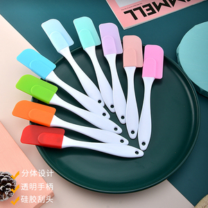 Piccola spatola di silicone per uso domestico utilizzata per diffondere burro di arachidi, salse, panna, ecc - Product Image 3