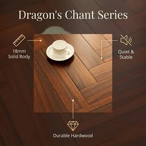 Suelo de Madera Maciza de Azobé de Lujo, Sistema de Bloqueo, Impermeable, Ecológico, para Calefacción por Suelo Radiante, Uso en Exteriores - Product Image 2