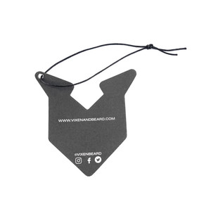 รับผลิตป้ายแขวนเสื้อผ้ารูปแอปเปิ้ลและรูปดอกไม้ พิมพ์โลโก้ตามสั่ง ขายส่ง - Product Image 6