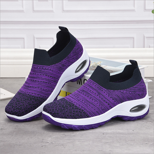Vente en gros de chaussures pour femmes, baskets légères à plateforme, mode décontractée pour femmes - Product Image 4