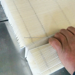 Cao hiệu quả đầy đủ tự động CNC dao giấy xếp nếp dây chuyền sản xuất cabin Lọc Vòng chuyến đi Giấy gấp máy - Product Image 4