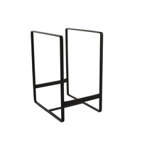 Égouttoir à vaisselle moderne et minimaliste en métal sur pied pour l'organisation de la cuisine – Indispensable pour le rangement et le nettoyage des bols, assiettes et plateaux