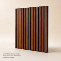 Panneau acoustique absorbant le son en MDF écologique, forme personnalisée, panneau de réduction du bruit pour la décoration murale intérieure des halls d'hôtel